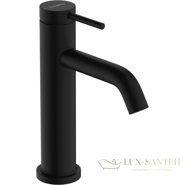 смеситель для раковины hansgrohe tecturis s 73310670 с донным клапаном, черный матовый