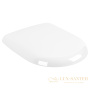 сиденье с крышкой, villeroy&boch antao 8m67s1r1, softclosing, ceramicplus, белый глянцевый