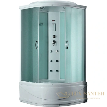 душевая кабина timo eco te-0790 90x90x218 см, стекло матовое