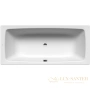 стальная ванна kaldewei cayono duo 272530000001 725 180х80 см с покрытием anti-slip, альпийский белый 