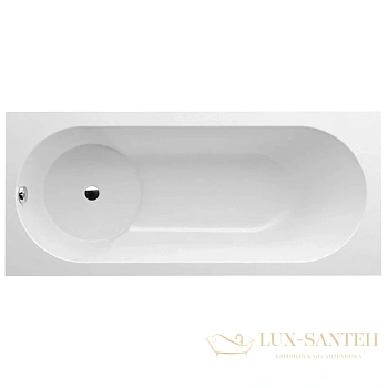квариловая ванна villeroy & boch libra ubq180lib2v-01 180х80 см, альпийский белый