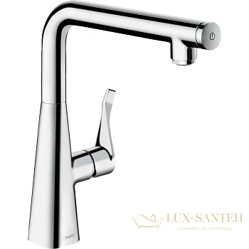 смеситель для кухни hansgrohe metris select 14847000