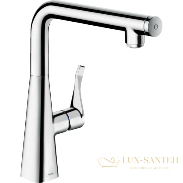 смеситель для кухни hansgrohe metris select 14847000