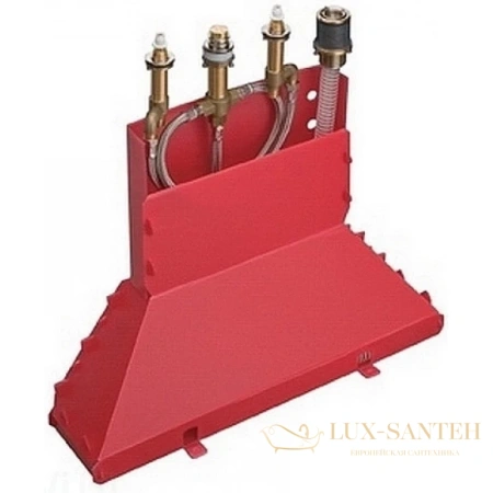 скрытая часть смесителя hansgrohe на 4 отверстия на край ванны 13444180