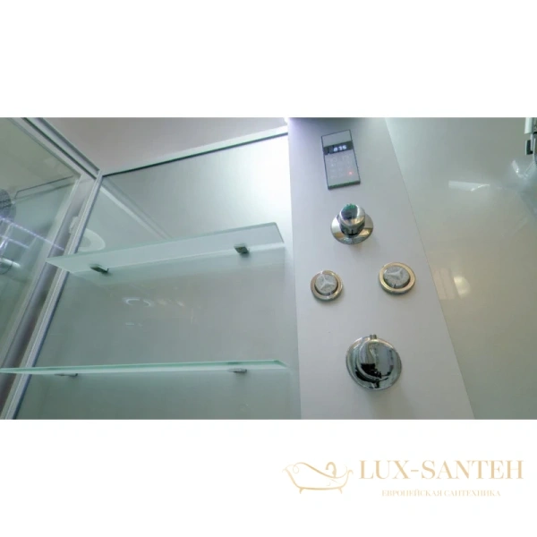 душевая кабина timo lux tl-1505 148x82x220 см, стекло прозрачное