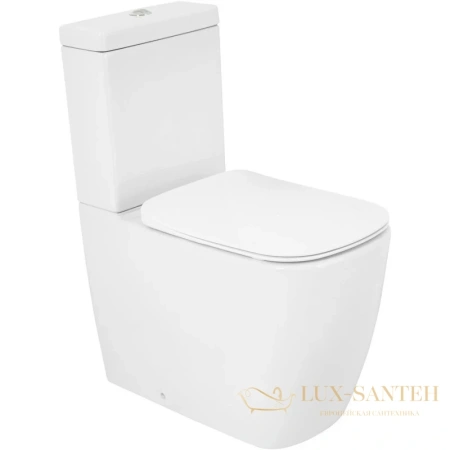 бачок для унитаза cezares lux czr-158-t 3/6 л, белый