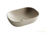 раковина накладная ceramica nova element cn6009mc, капучино матовый