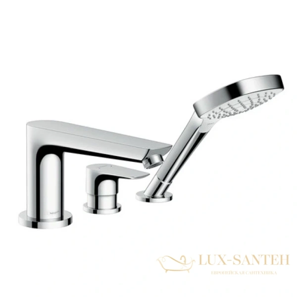 смеситель для ванны hansgrohe talis e 71730000, хром