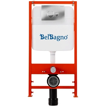 монтажный элемент для подвесного унитаза belbagno bb026 + bb081cr