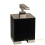 дозатор gessi rettangolo 20838 031, хром/черный