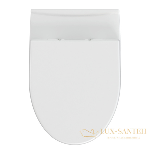 сиденье для унитаза cersanit parva dpl eo, s-ds-parva-dl-t, цвет белый