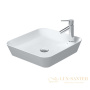 раковина накладная duravit cape cod 2340460000 460х460 мм, белый