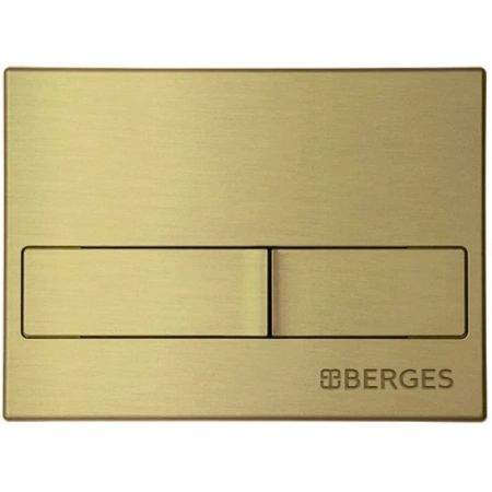 кнопка berges line 040018 для инсталляции novum l8, бронза