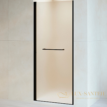 душевая дверь rgw passage 020810309-24 pa-103b 90, профиль черный, стекло матовое-сатинат