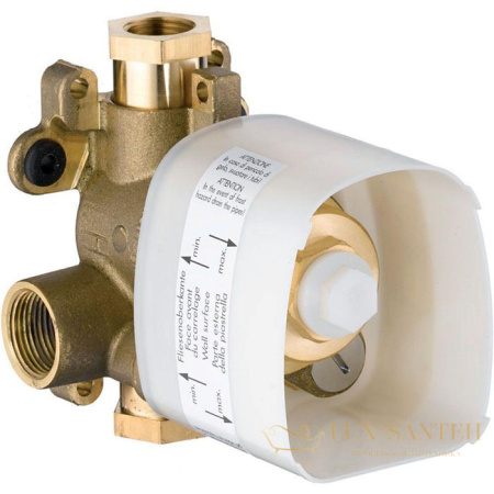 axor showercollection, 10754180, скрытая часть для термостата 12x12 см, 1 х 3"