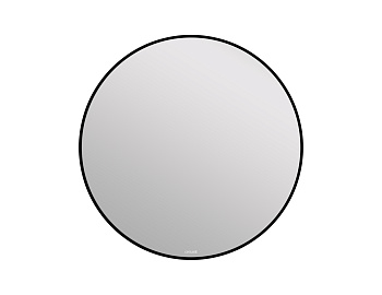 зеркало cersanit eclipse smart 90x90 в черной рамке, 64148