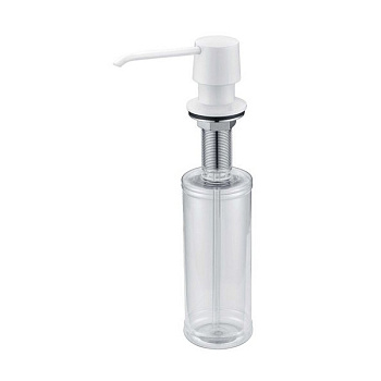 дозатор для жидкого мыла zorg zr-20 white, белый