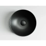 раковина ceramica nova element cn6007 35,5x35,5 см, черный матовый