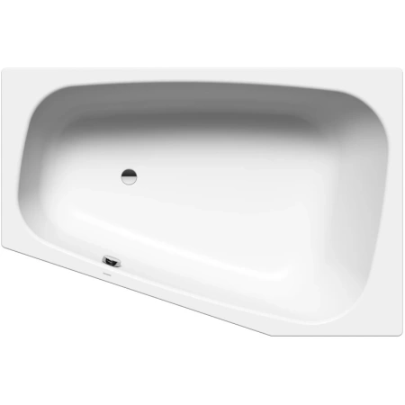 стальная ванна kaldewei plaza duo 237230003001 192 l 180х120 см с покрытием anti-slip и easy-clean, альпийский белый 