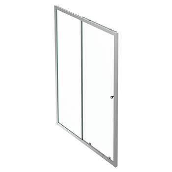 душевая дверь jacob delafon serenity e14c130-ga 130 см, профиль хром глянцевый, стекло прозрачное