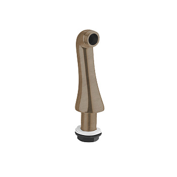 gattoni accessori ножка (1 шт) для установки смесителя на борт ванны, 1544 х 00v0br, h125мм, цвет бронза  х  *для установки смесителя требуется 2 шт.
