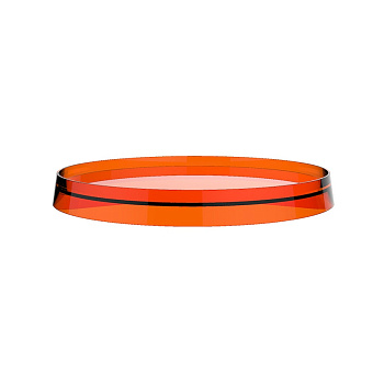 съемный диск laufen kartell by 3.9833.5.082.001.1 для смесителя и аксессуаров 185 мм, оранжевый 