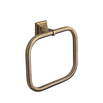 полотенцедержатель кольцо colombo design portofino b3231.bronze, бронза