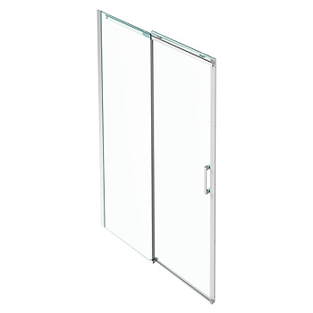 душевая дверь jacob delafon contra e22c150-ga 150 см, профиль хром глянцевый, стекло прозрачное