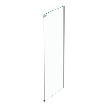 боковая стенка jacob delafon contra e22fc70-ga для душевой двери 70 см, профиль хром глянцевый, стекло прозрачное