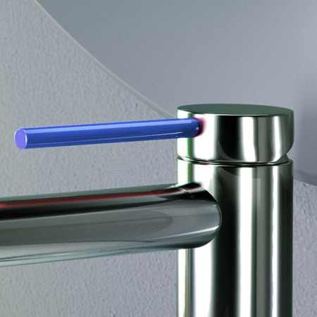 gattoni circle two накладка на ручку смесителя для ванны и душа, 9199 х 91bl, цвет blu