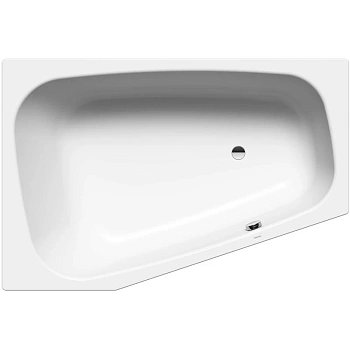 стальная ванна kaldewei plaza duo 237000013001 190 r 180х120 см с покрытием easy-clean, альпийский белый 