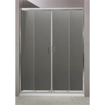 душевая дверь belbagno uno-bf-2 uno-bf-2-180-c-cr 180 см, стекло прозрачное