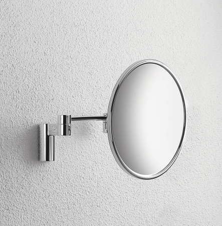 зеркало косметическое colombo design luna b0125 ø 200 мм, с увеличением x3, хром