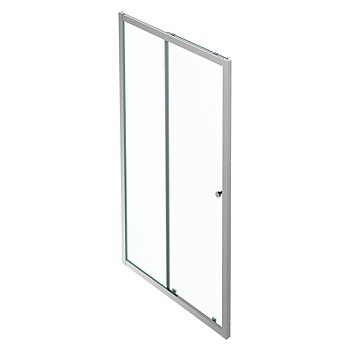 душевая дверь jacob delafon serenity e14c110-ga 110 см, профиль хром глянцевый, стекло прозрачное