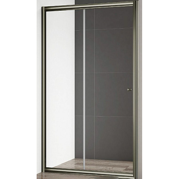 душевая дверь cezares giubileo giubileo-bf-1-120-c-br 120 см профиль бронза, стекло прозрачное
