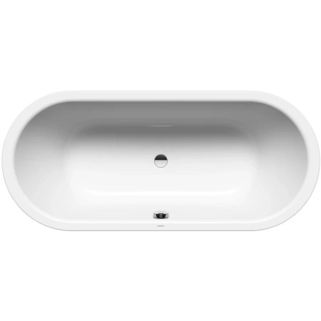 стальная ванна kaldewei classic duo oval 291230003001 111 180х80 см с покрытием anti-slip и easy-clean, альпийский белый 