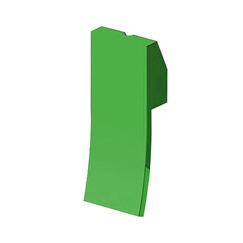 gattoni ely накладка на ручку смесителя для ванны и душа, 8899 х 88vh, цвет verde