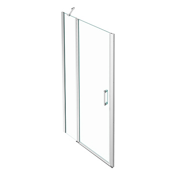 душевая дверь jacob delafon contra e22t110-ga 110 см, профиль хром глянцевый, стекло прозрачное