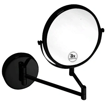 косметическое зеркало x 3 bemeta dark 112201510, черный матовый