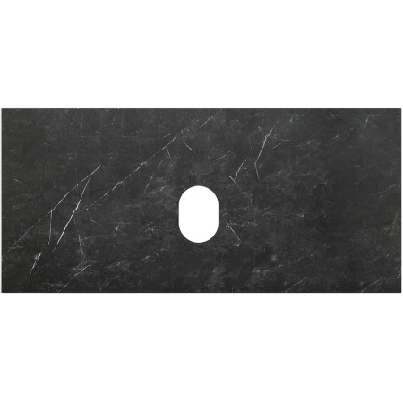 столешница под раковину belbagno kep-90-mno-w0 90 см, marmo nero opaco