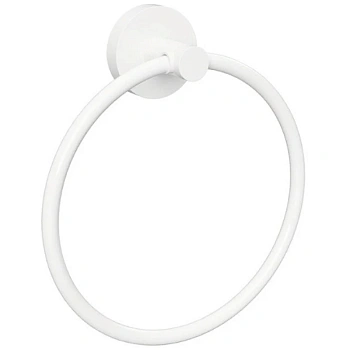 кольцо для полотенец bemeta white 104104064, белый матовый
