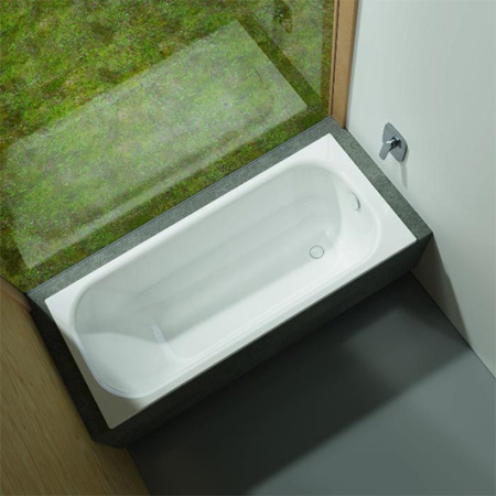 ванна bette form 2945-000 ad ar 1700х700 мм шумоизоляция, антискользящее покрытие, белый