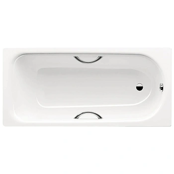 стальная ванна kaldewei saniform plus star 133630003001 336 170х75 см с покрытием anti-slip и easy-clean, белый 