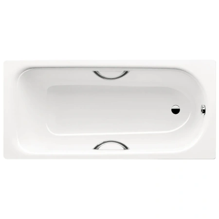 стальная ванна kaldewei saniform plus star 133530003001 335 170х70 см с покрытием anti-slip и easy-clean, альпийский белый 