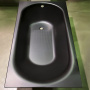 ванна bette comodo 1251-035 plus ar 1800х800 мм шумоизоляция, антигрязевое, антискользящее покрытие, черный