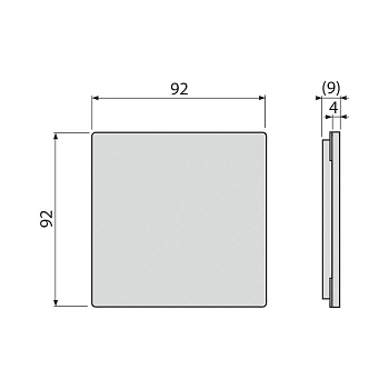 решетка для трапа alcaplast из нержавеющей стали 102×102 мм, нержавеющая сталь дизайн 3 mpv013