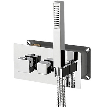 гигиенический душ rgw shower panels 21140544-31 со смесителем с термостатом sp-44-03, хром