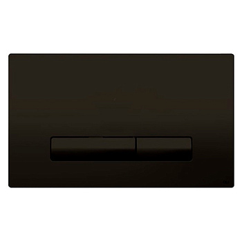 смывная клавиша oli glam 139187 механическая, черный soft-touch