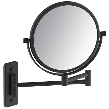 косметическое зеркало timo saona 13076/03 x 5, черный матовый