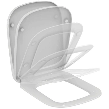 сиденье ideal standard esedra t318101 для унитаза с микролифтом, белый